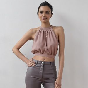 Aritzia New Cadence Blouse in Oak